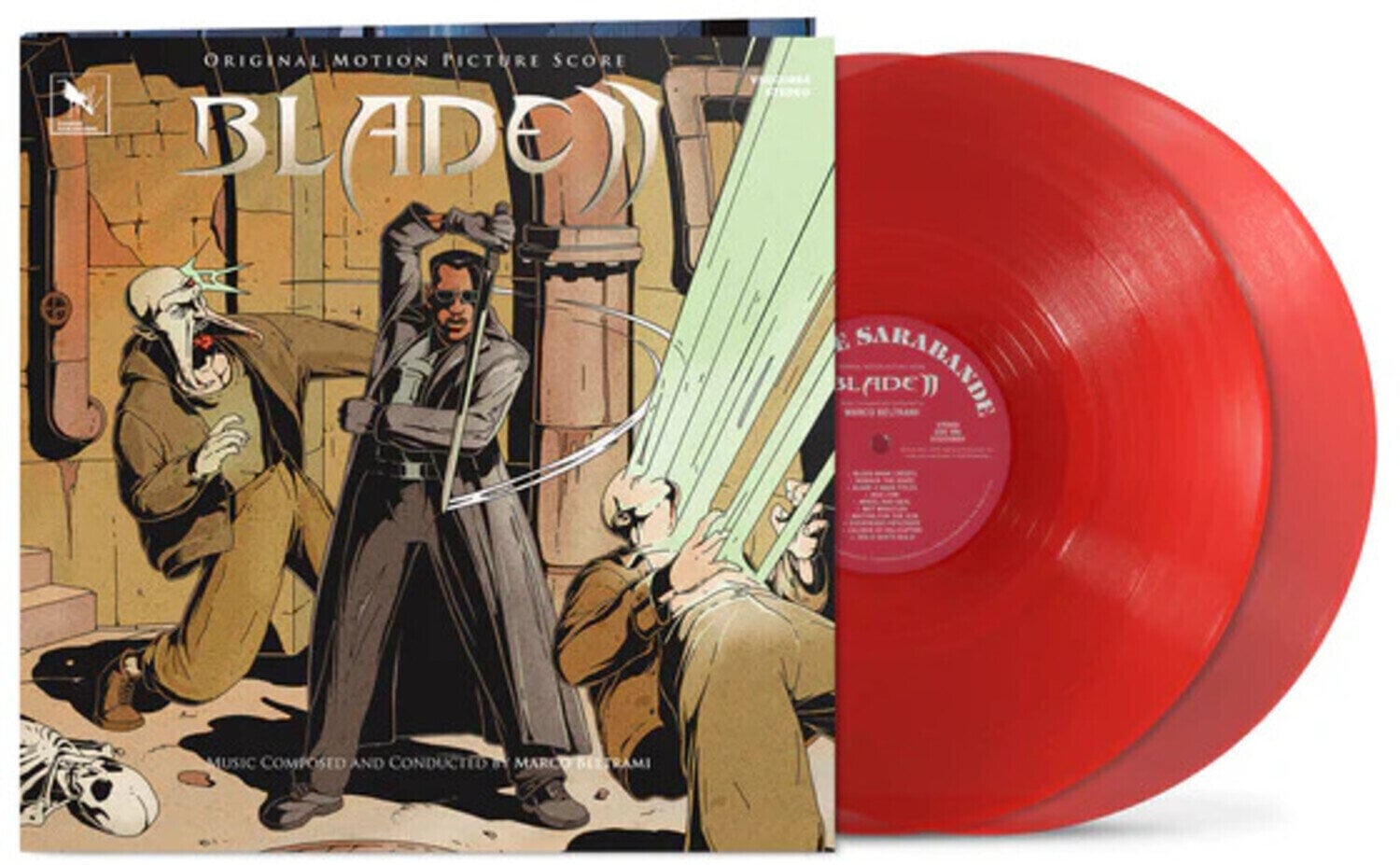 Disco de vinilo Marco Beltrami - Blade II (Deluxe Edition) (Coloured) (2 LP)