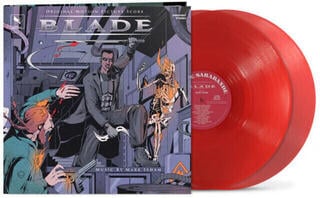 Vinylskiva Mark Isham - Blade (Deluxe Edition) (Red Transparent Bloodbath Alt. Cover Coloured) (2 LP)