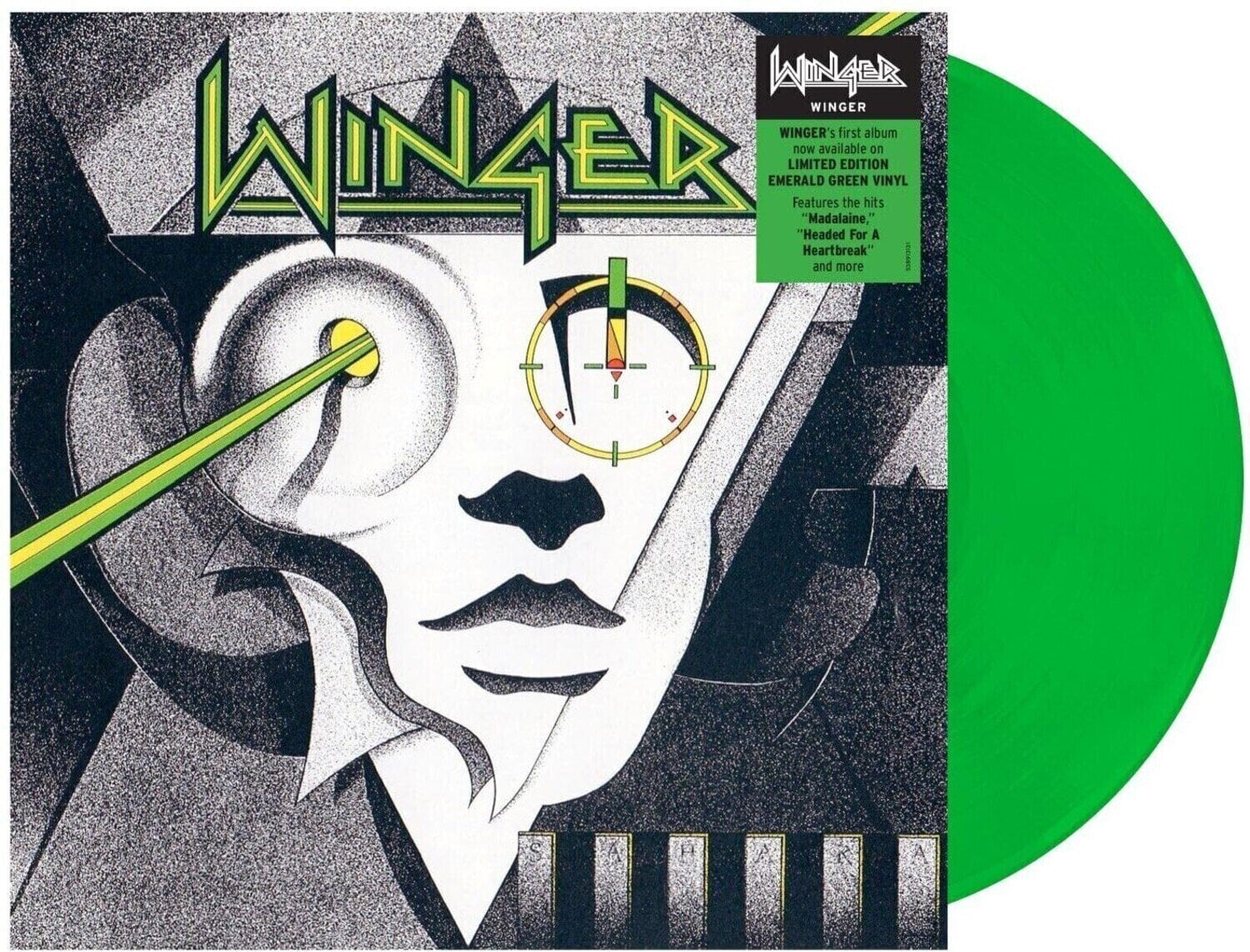 Vinylplate Winger - Winger (Reissue) (Emerald Green Coloured) (LP)