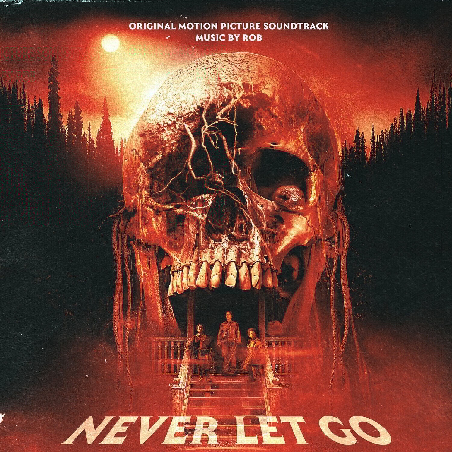 Vinylskiva Rob - Never Let Go (Limited Edition) (Blood Red & Black Swirled Coloured) (LP)
