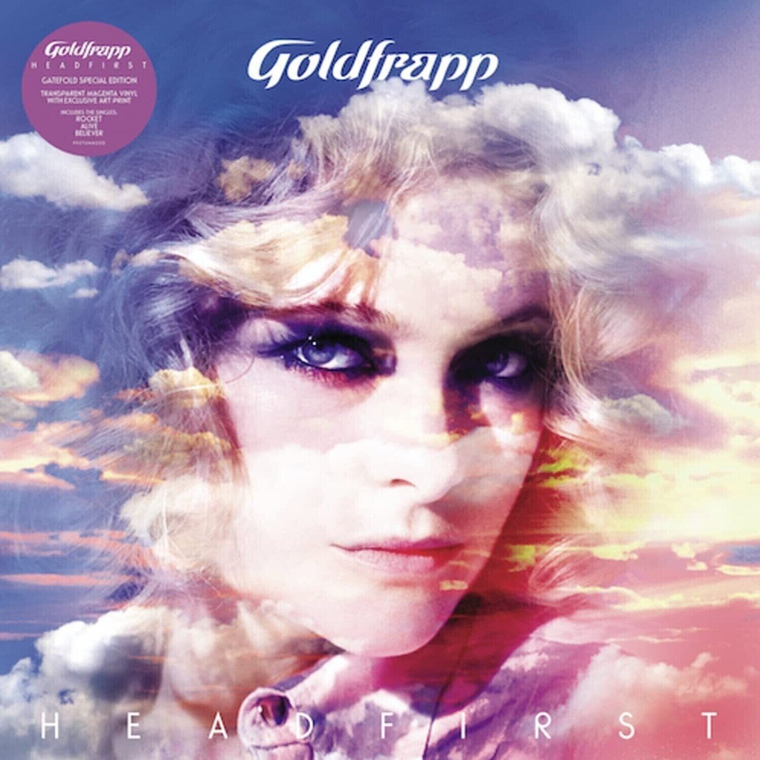LP ploča Goldfrapp - Head First (Reissue) (Magenta Transparent Coloured) (LP)