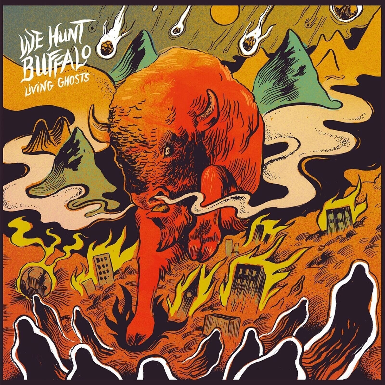Vinyl Record We Hunt Buffalo - Living Ghosts (LP)