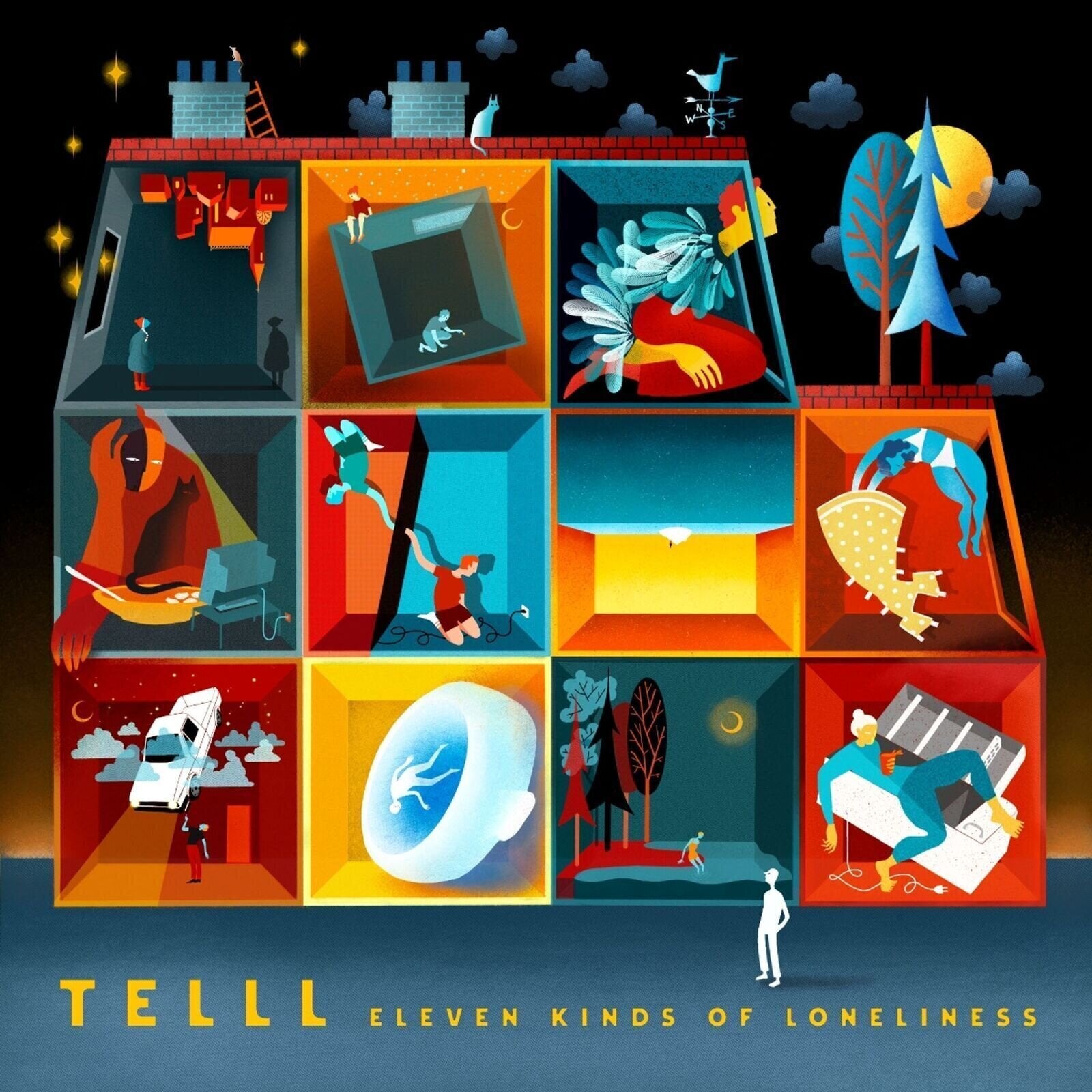Disco de vinil Telll - Eleven Kinds of Loneliness (LP)