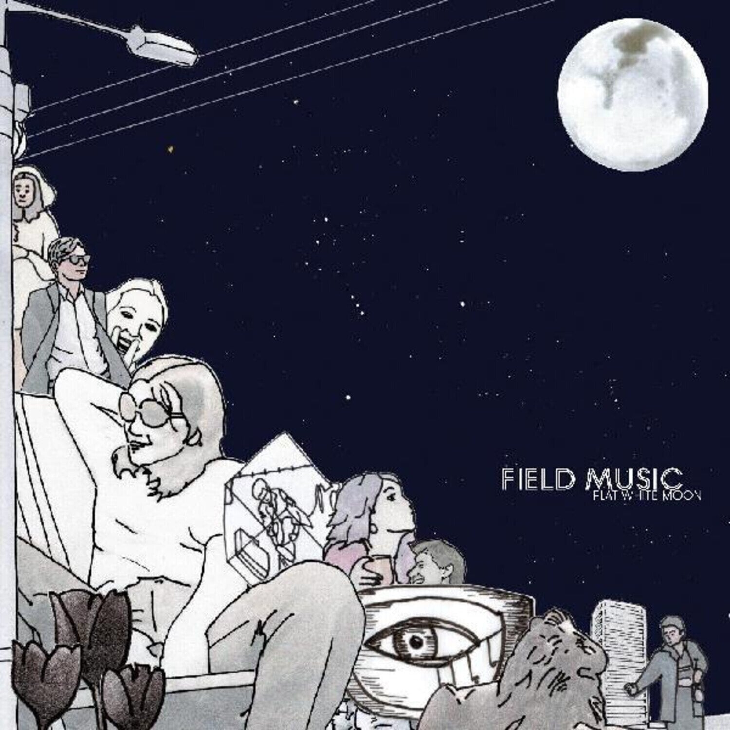 Disco de vinil Field Music - Flat White Moon (Limited Edition) (LP)