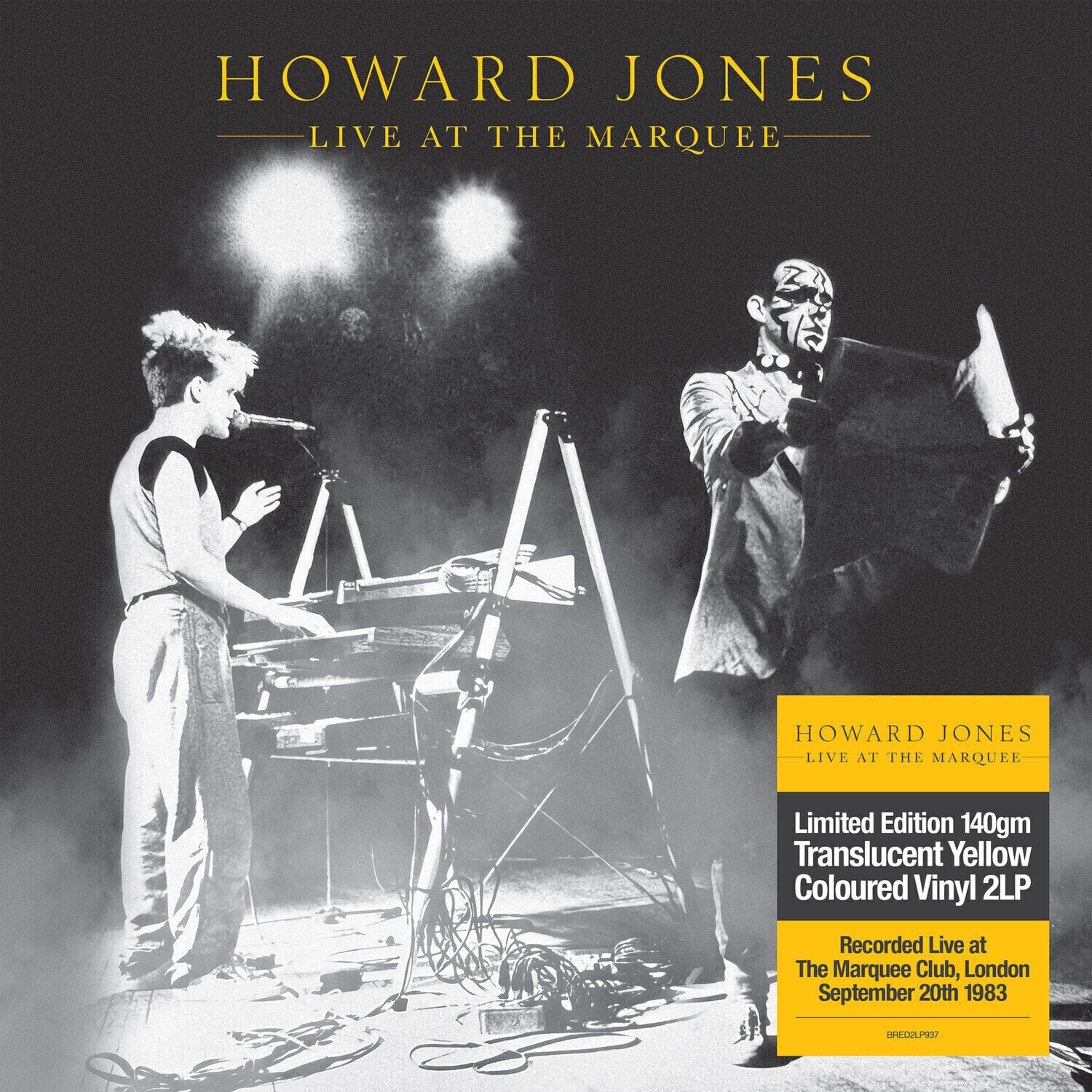 Disco de vinil Howard Jones - Live At The Marquee (Limited Edition) (Transparent Yellow Coloured) (2 LP)