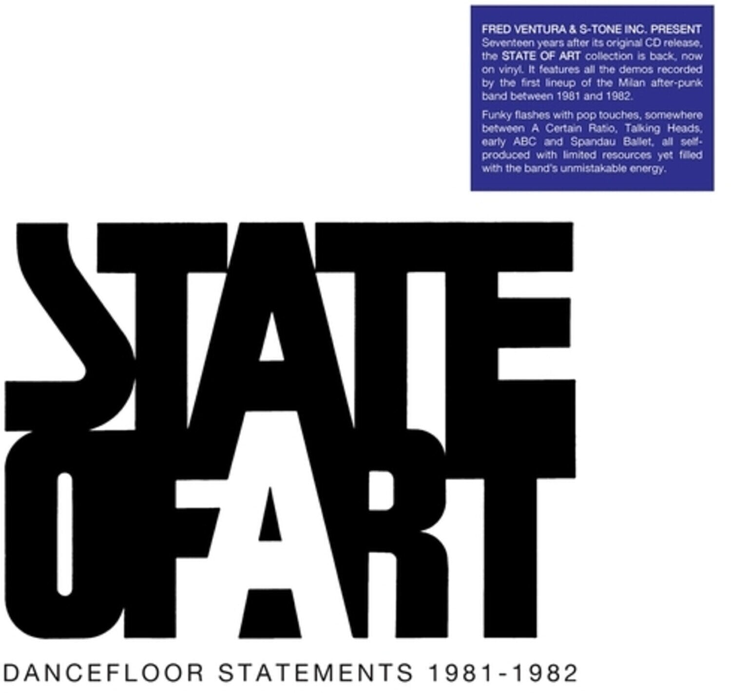 Δίσκος LP State Of Art - Dancefloor Statements 1981-1982 (LP)