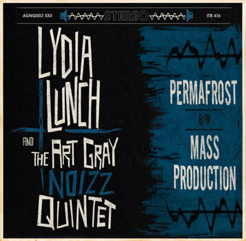 Disco de vinil Lydia Lunch & The Art Gray Noizz Quintet - Permafrost / Mass Production (Limited Edition) (EP) - 1