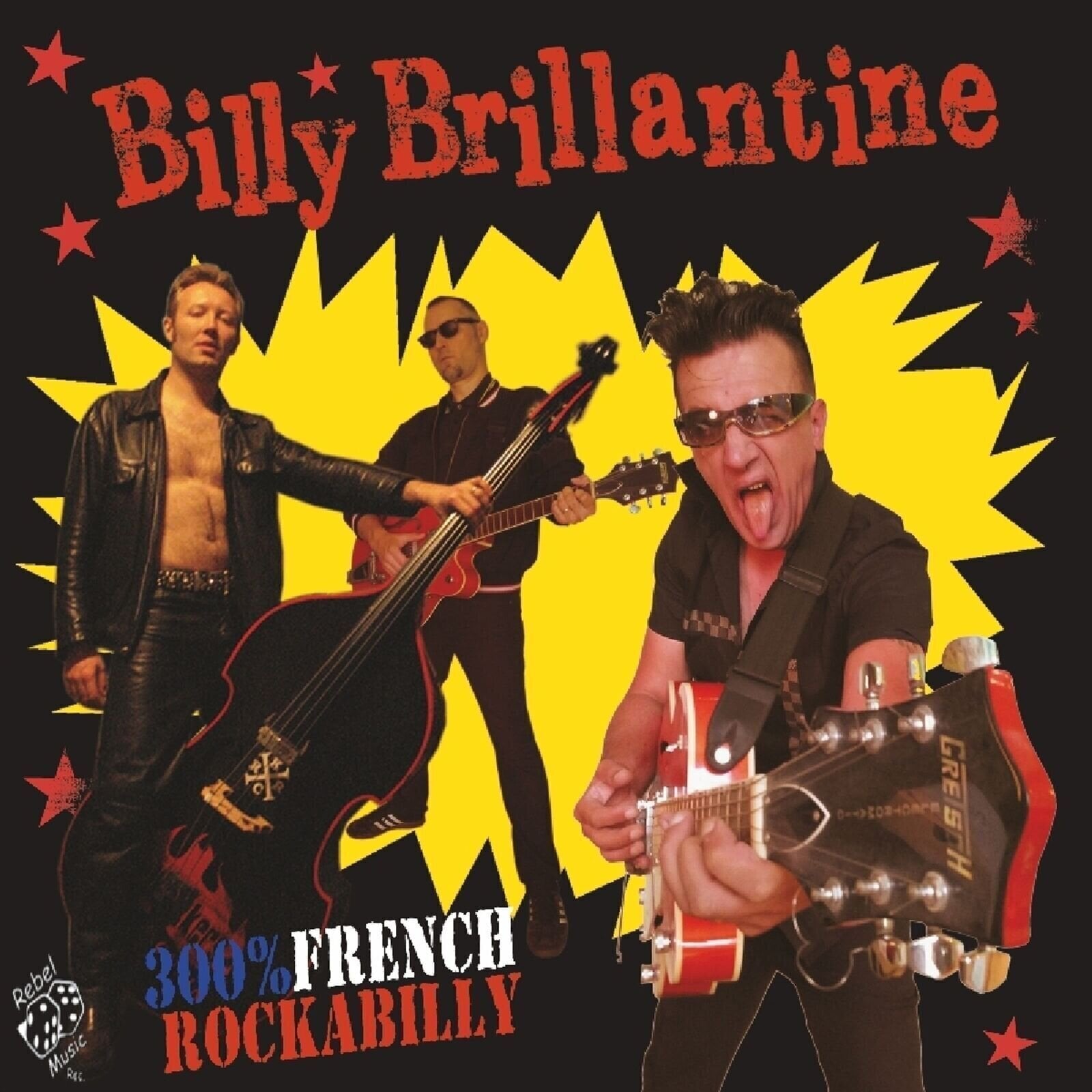 Disc de vinil Billy Brillantine - 300% French Rockabilly (LP)