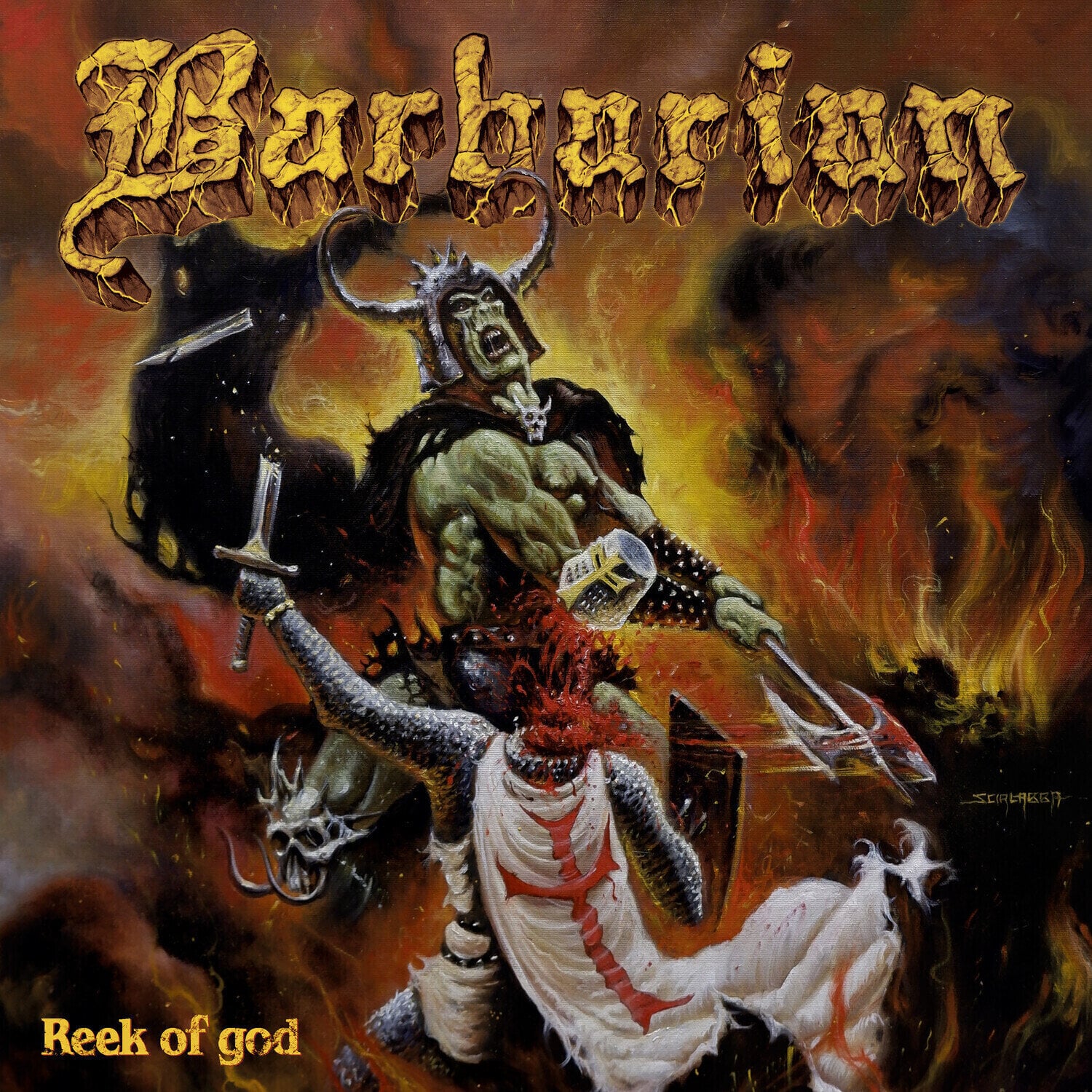 Vinylplate Barbarian - Reek Of God (Limited Edition) (LP)