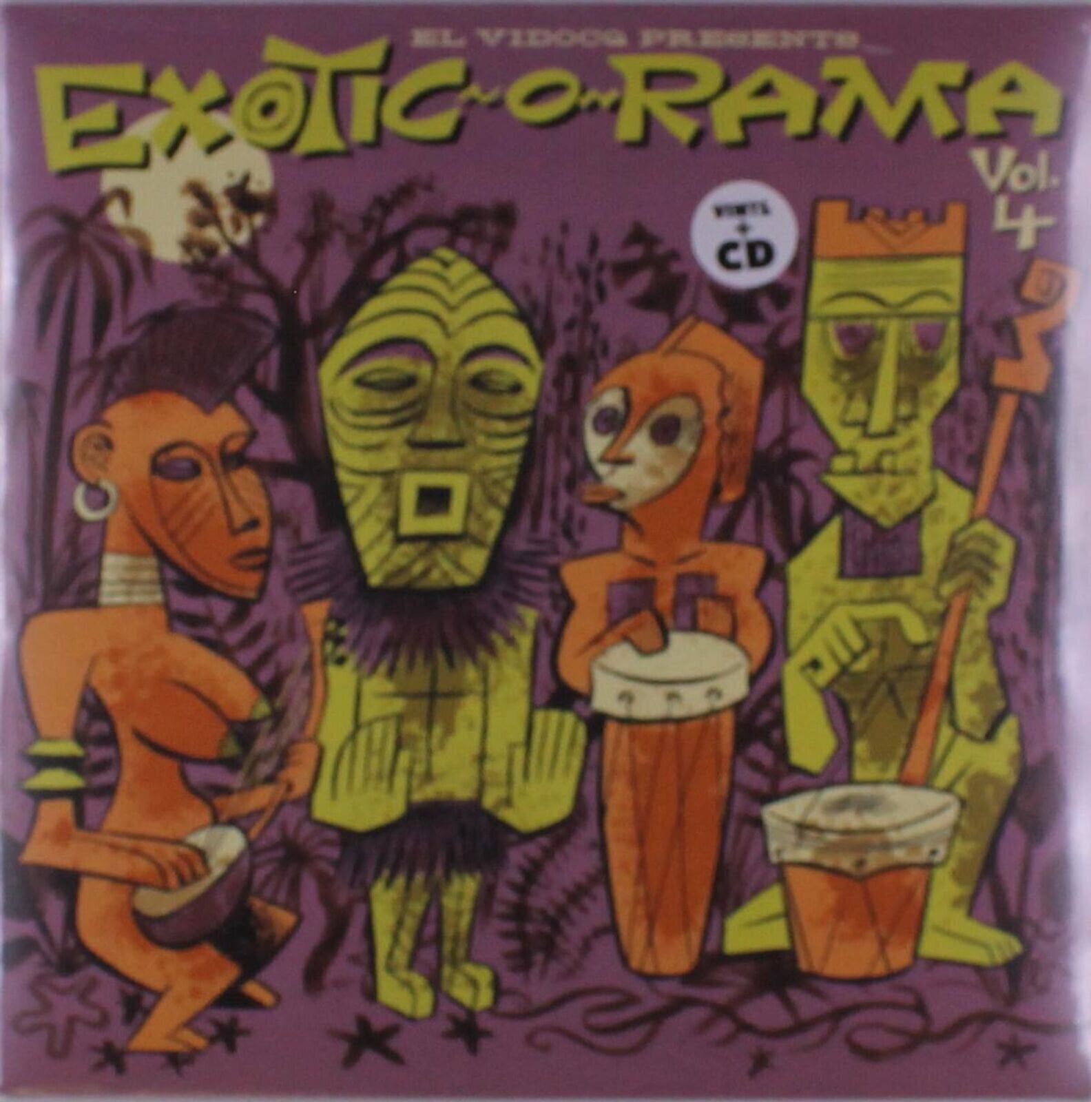 Vinyl Record Various Artists - Exotic-O-Rama Vol. 4 (LP + CD)