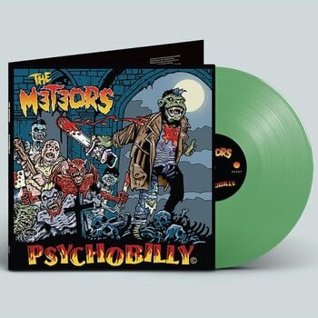 Vinylplate The Meteors - Psychobilly (Reissue) (Green Transparent Coloured) (LP) - 1