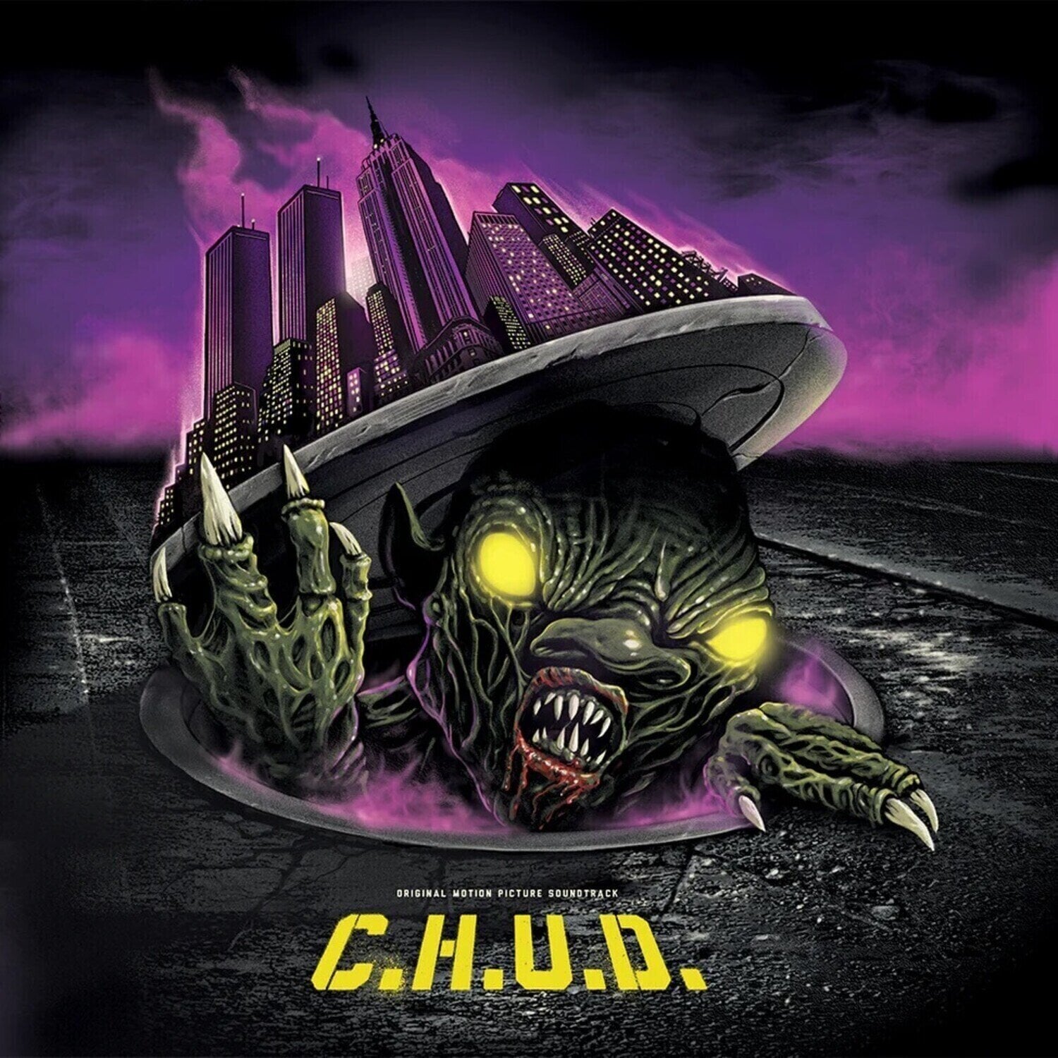 Vinylskiva Martin Cooper & David Hughes - C.H.U.D. (Limited Edition) (Green Coloured) (LP)