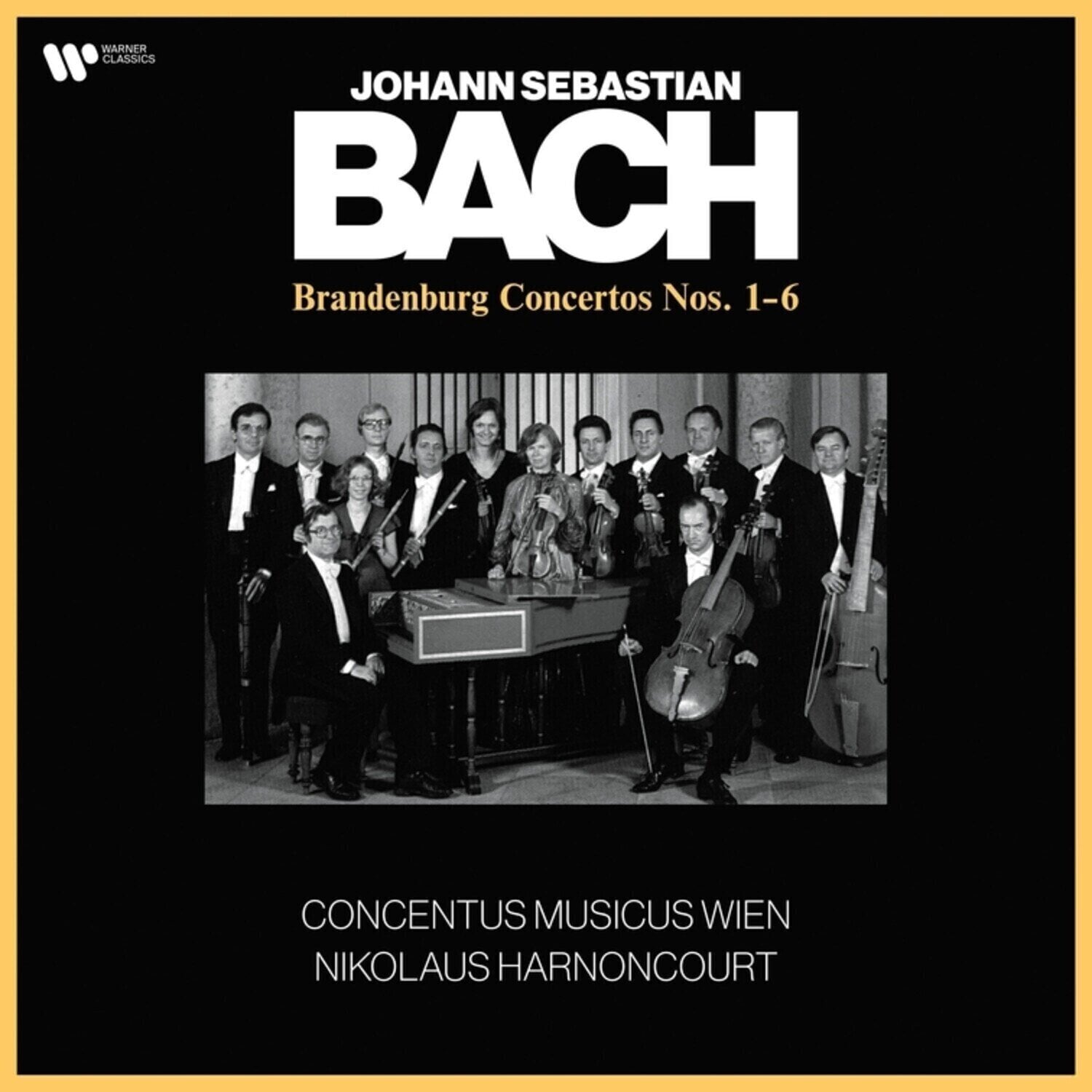 Disque vinyle Johann Sebastian Bach & Concentus Musicus Wien & Nikolaus Harnoncourt - Brandenburg Concertos Nos. 1-6 (2 LP)
