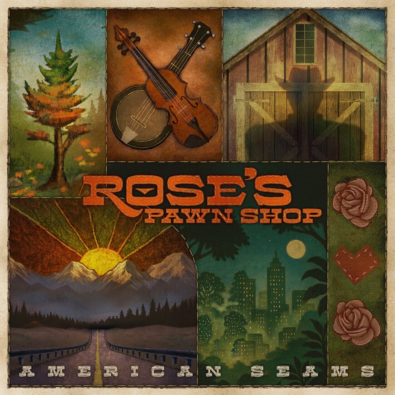 Vinylplate Rose's Pawn Shop - American Seams (LP)