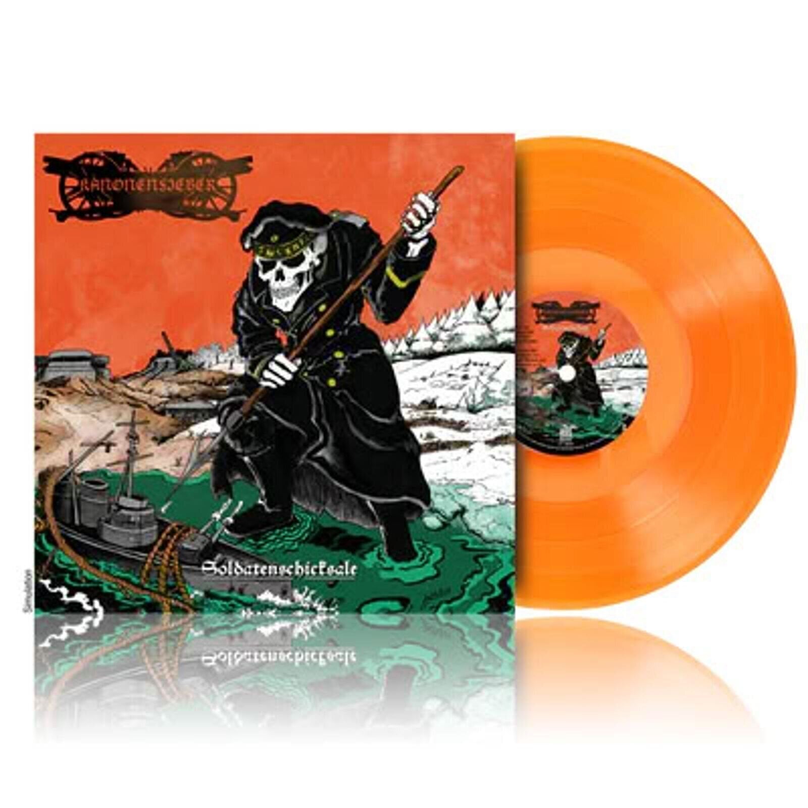 LP plošča Kanonenfieber - Soldatenschicksale (Limited Edition) (Orange Transparent Coloured) (LP)