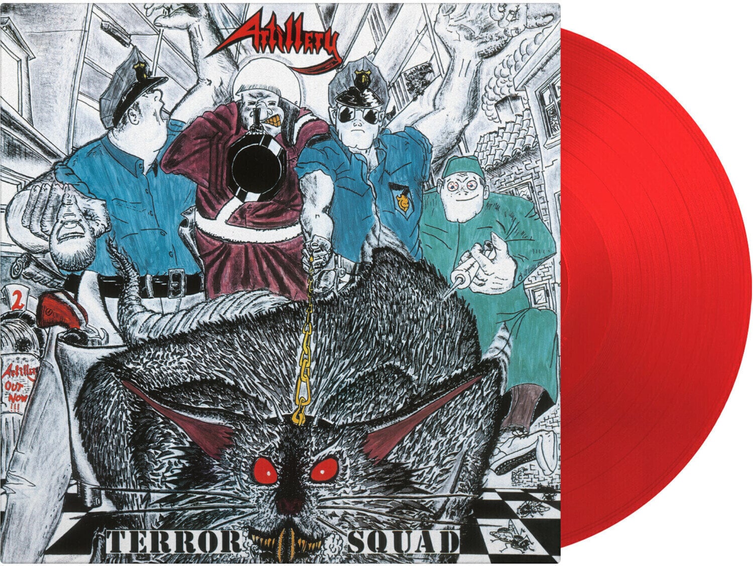 LP ploča Artillery - Terror Squad (Limited Edition) (Red Translucent Coloured) (LP)