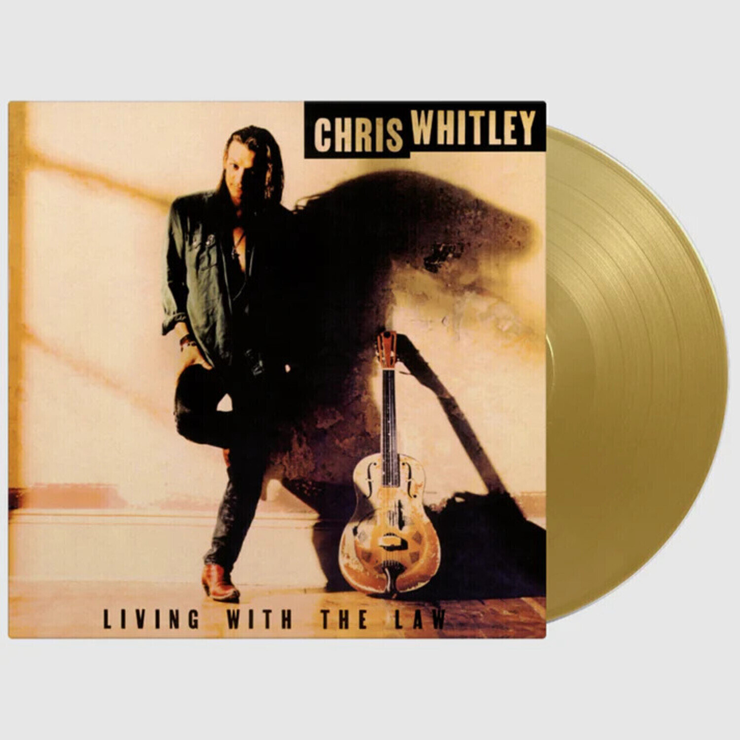 Schallplatte Chris Whitley - Living With The Law (Limited Edition) (Gold Coloured) (180 g) (LP)