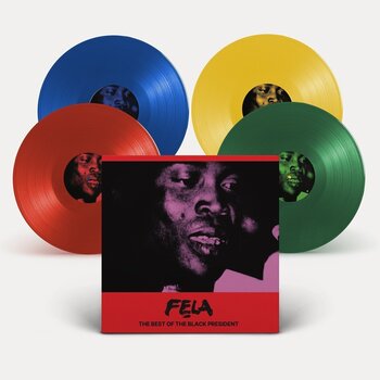 Vinilinė plokštelė Fela Kuti - The Best Of The Black President (Box Set) (4 LP) - 1