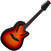12 húros elektroakusztikus gitár Ovation 2758AX-NEB