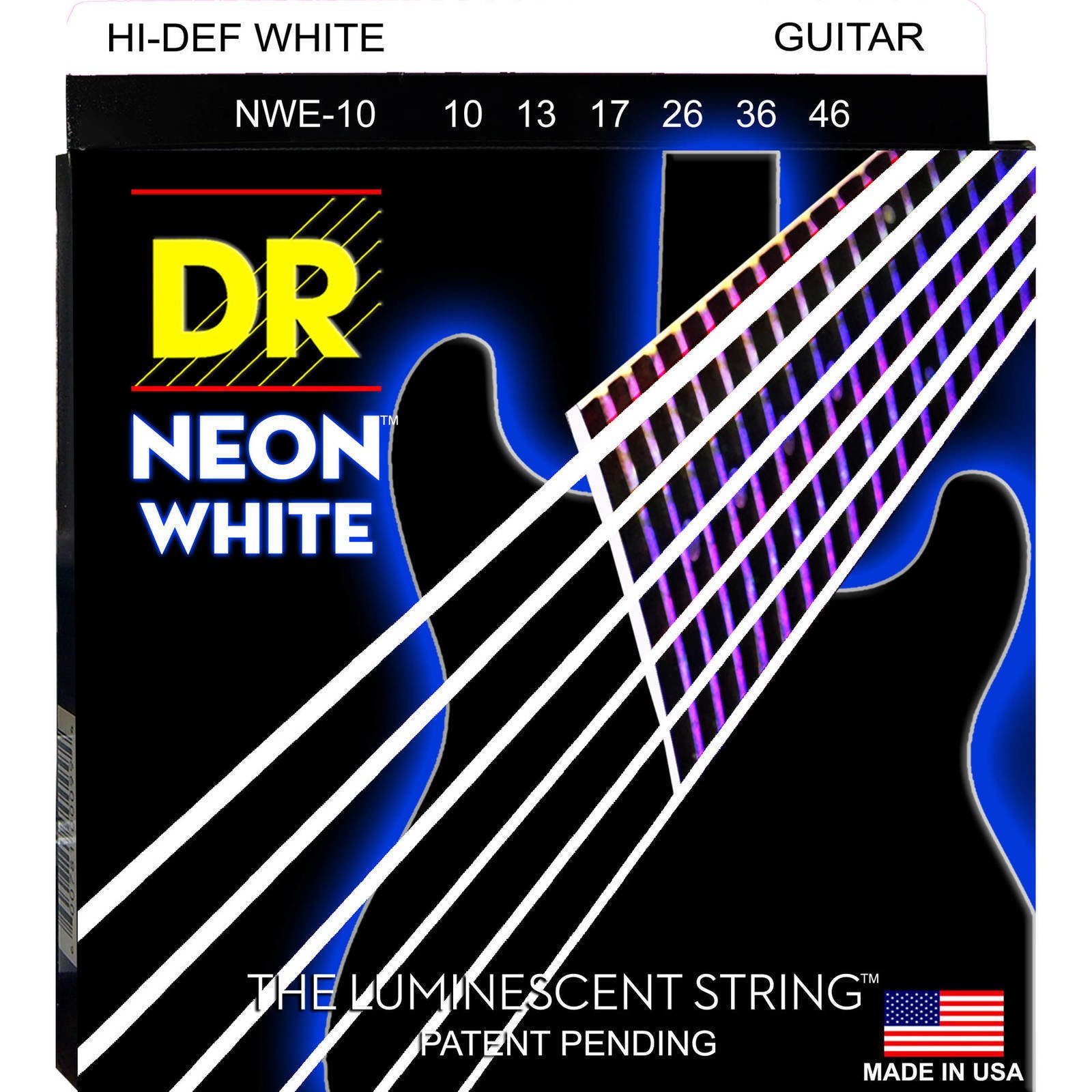 Struny pro elektrickou kytaru DR Strings NWE-10