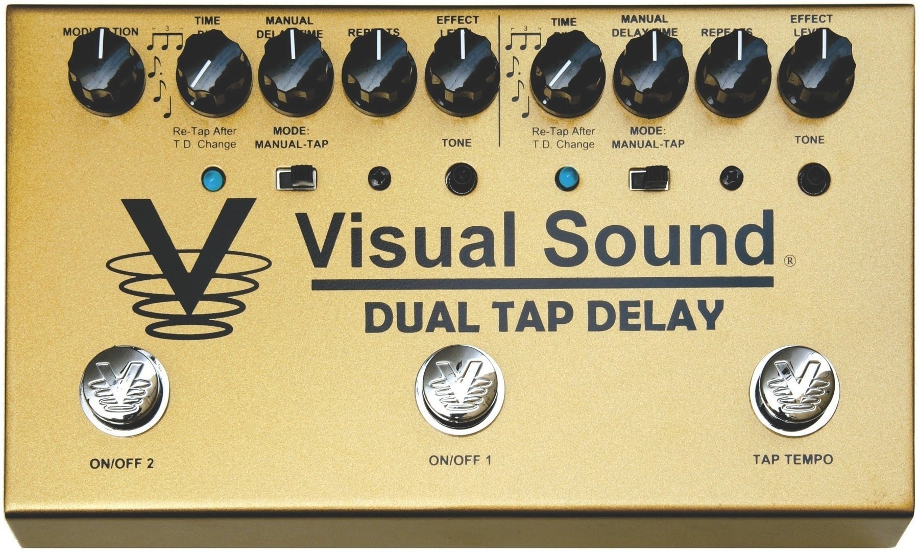 Gitarski efekt Visual Sound V3 Dual Tap Delay
