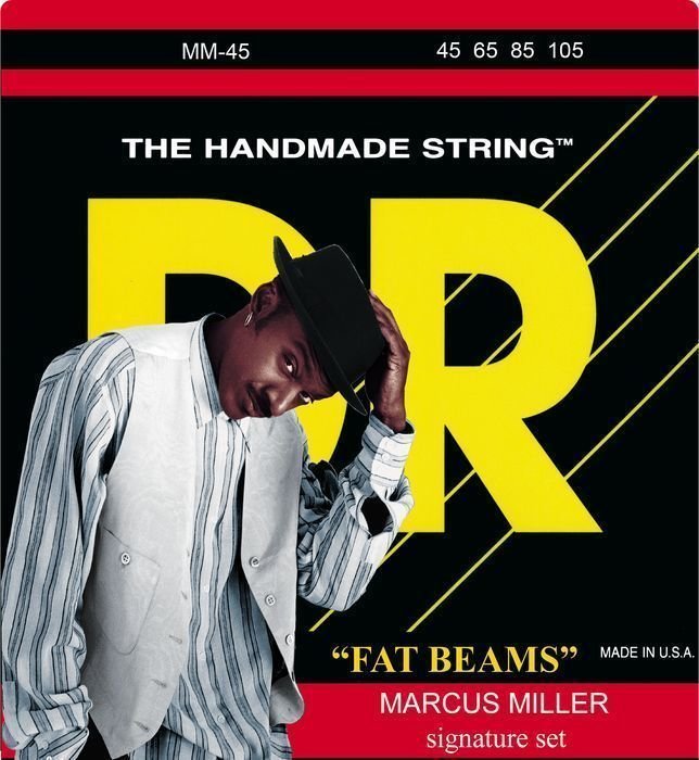 Basszusgitár húr DR Strings MM-45 Marcus Miller Fat Beams