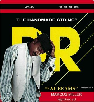 Bassguitar strings DR Strings MM-45 Marcus Miller Fat Beams - 1