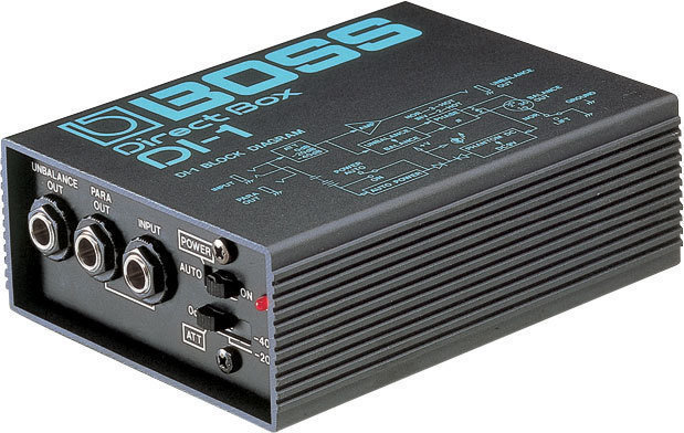 Procesor dźwiękowy/Procesor sygnałowy Boss DI1 Direct Box