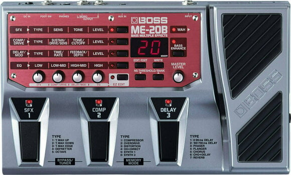 Bassguitar Multi-Effect Boss ME-20B - 1