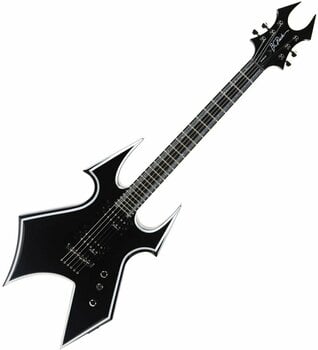 Electric guitar BC RICH TWBSTO Trace Warbeast Electric Guitar Onyx Black - 1