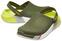 Unisex Schuhe Crocs LiteRide Colorblock Clog Agr/White 46-47