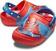 Chaussures de bateau enfant Crocs Boys' Crocs Fun Lab SpiderMan Light Clog Flame 29-30