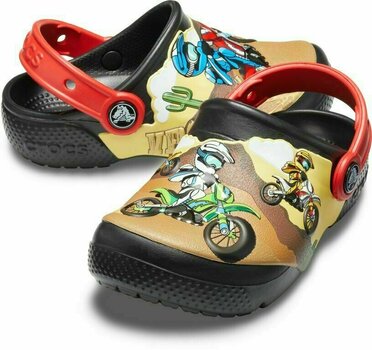 Детски обувки Crocs Kids' Fun Lab Motorsport Clog Black 33-34 - 1