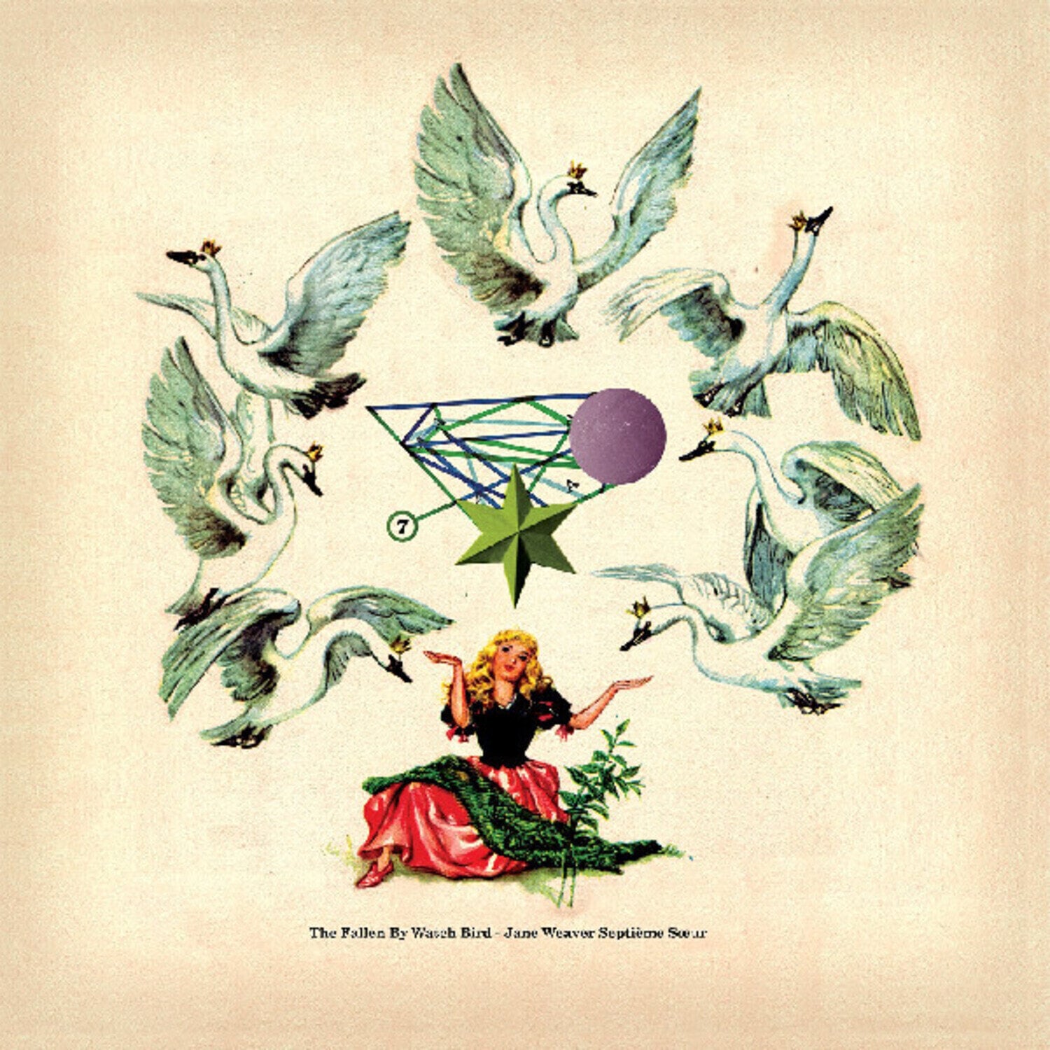 LP ploča Jane Weaver - The Fallen By Watch Bird (Limited Edition) (Green /Cream Coloured) (2 LP)