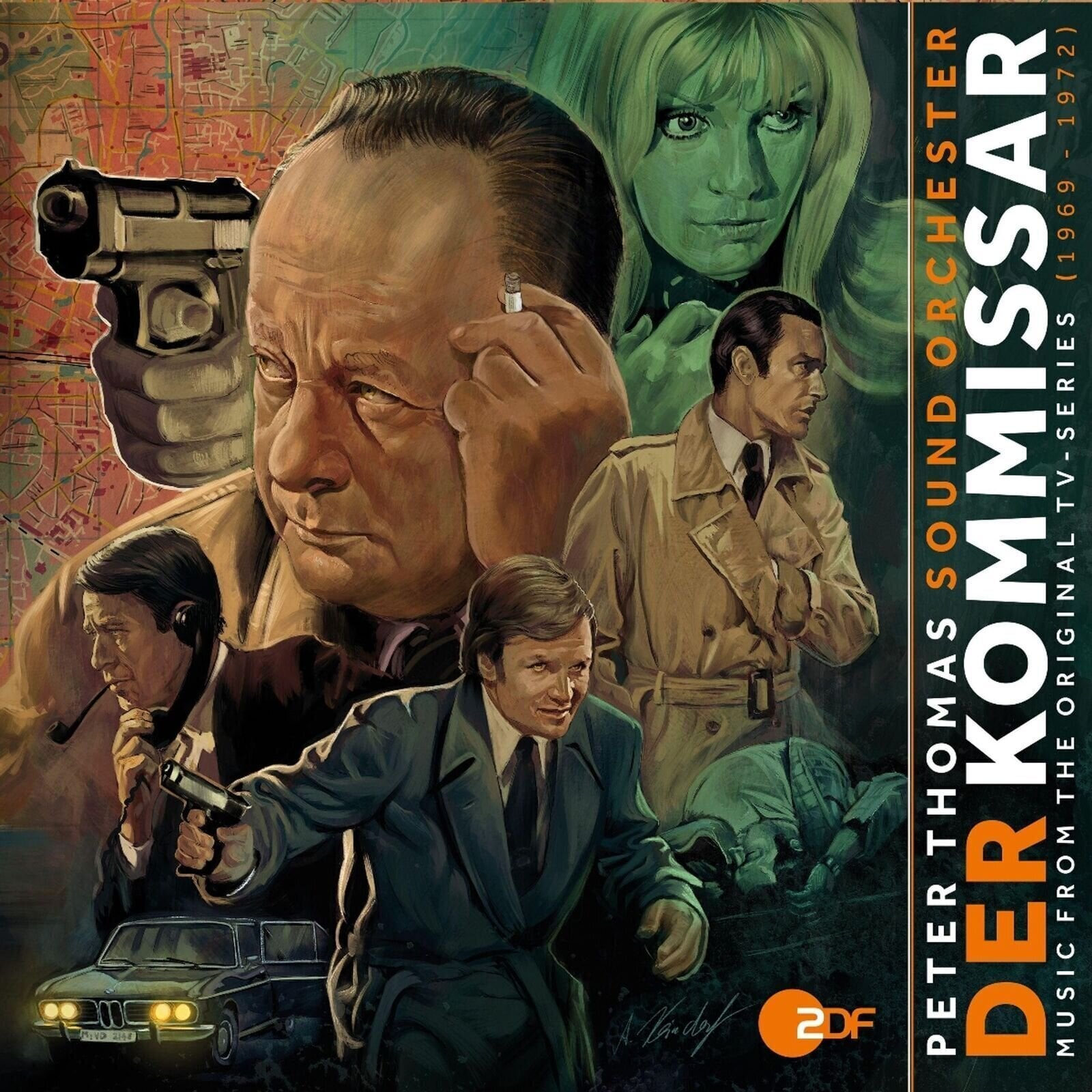 Vinylplate Peter Thomas Sound Orchestra - Der Kommissar - Music From The Original TV-Series (LP)