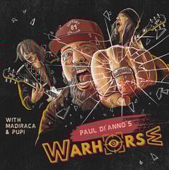 Disc de vinil Paul Di'Anno's Warhorse - Paul Di'Anno's Warhorse (Reissue) (Coloured) (LP)