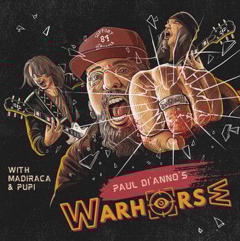 Disque vinyle Paul Di'Anno's Warhorse - Paul Di'Anno's Warhorse (Reissue) (Coloured) (LP) - 1
