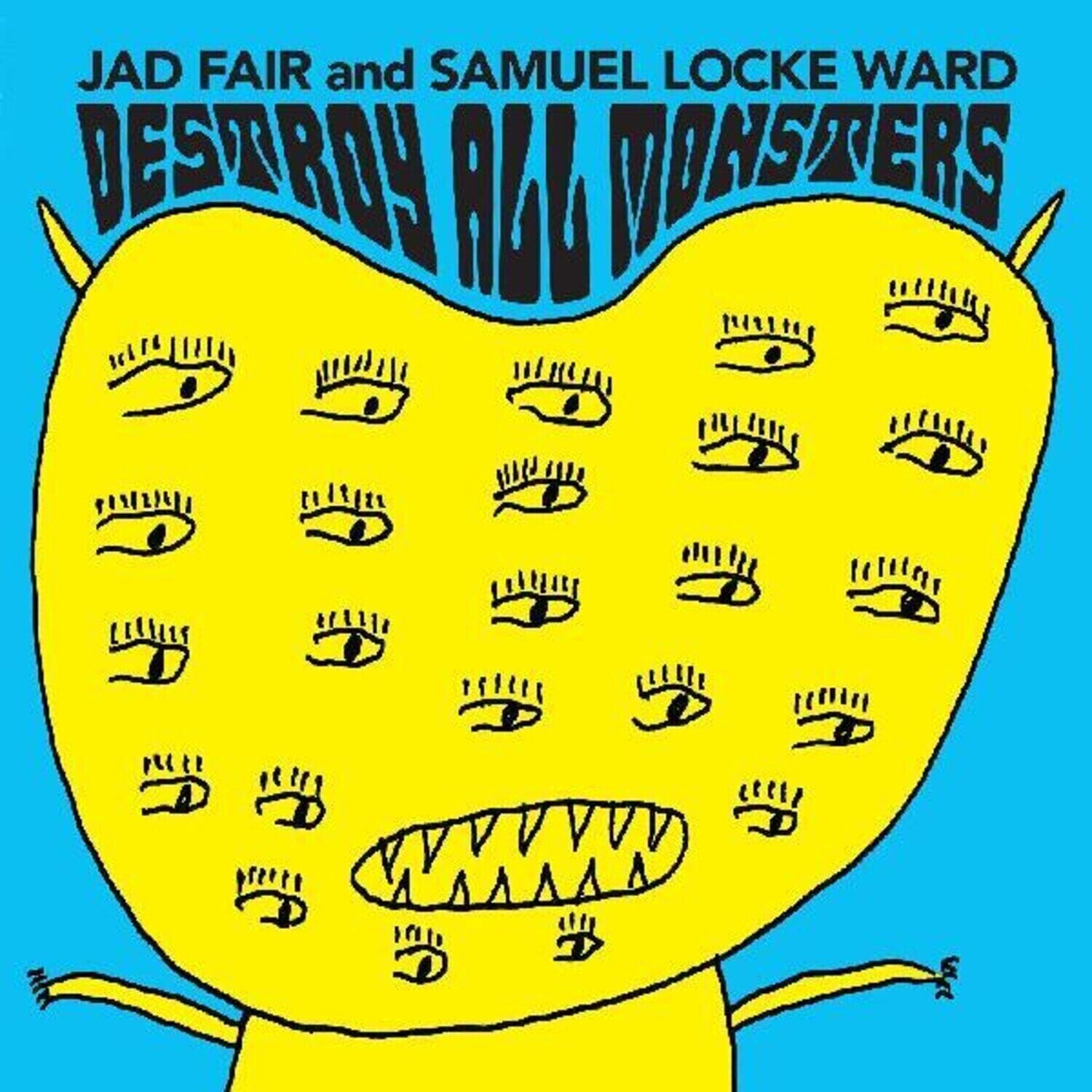 Disco de vinil Jad Fair & Samuel Locke Ward - Destroy All Monsters (Limited Edition) (Opaque Orange Coloured) (LP)
