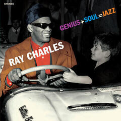 Vinylplate Ray Charles - Genius + Soul = Jazz (Limited Edition) (Solid Orange Coloured) (180 g) (LP)