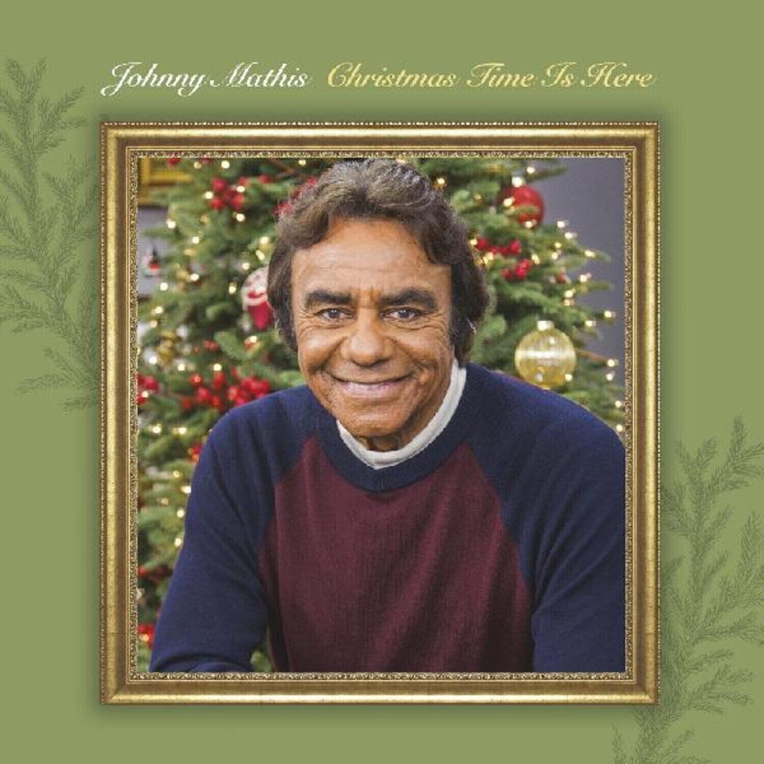Vinylplate Johnny Mathis - Christmas Time Is Here (Limited Edition) (Christmas Tree Green Coloured) (LP)