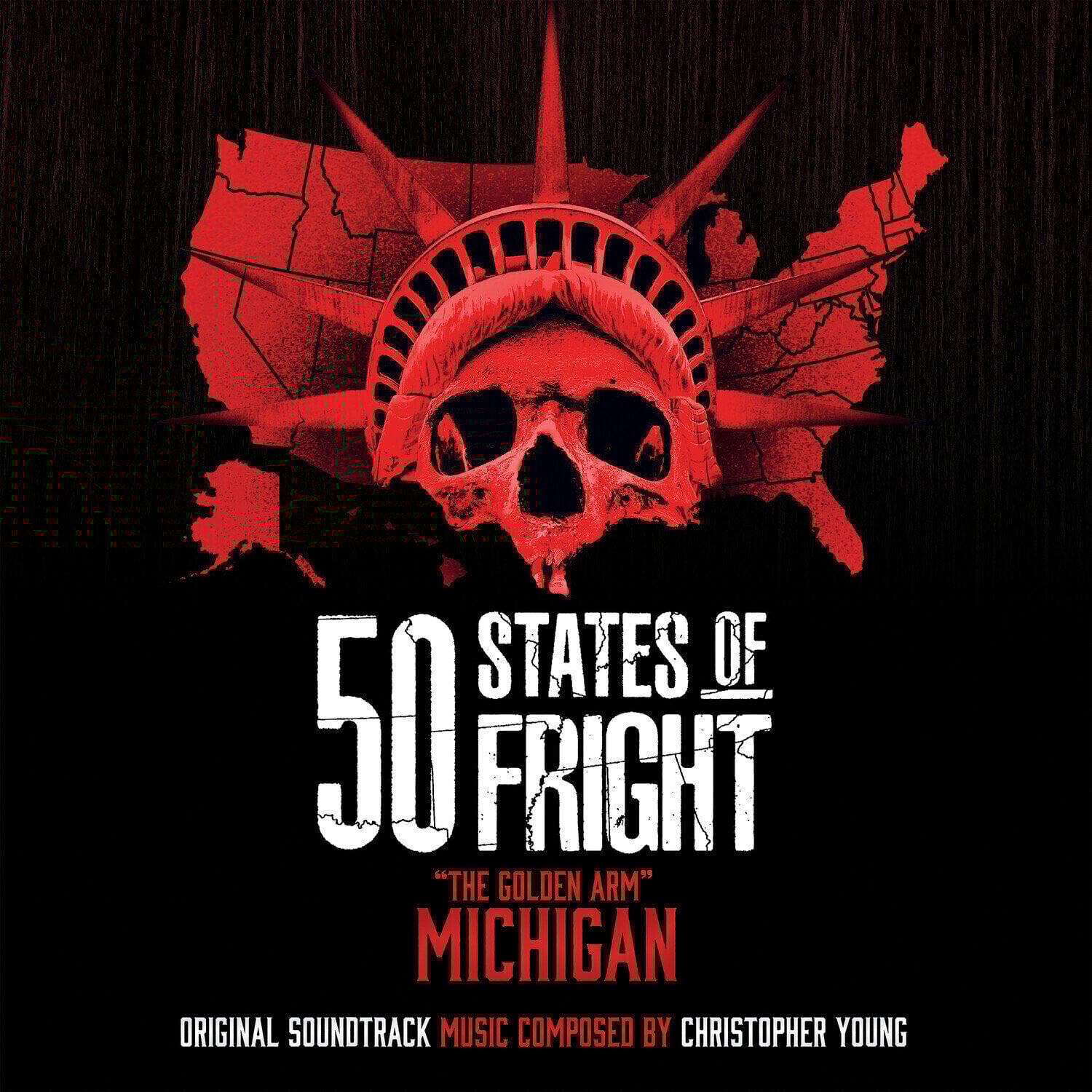 LP ploča Christopher Young - 50 States Of Fright: The Golden Arm (Michigan) (Gold Coloured) (LP)