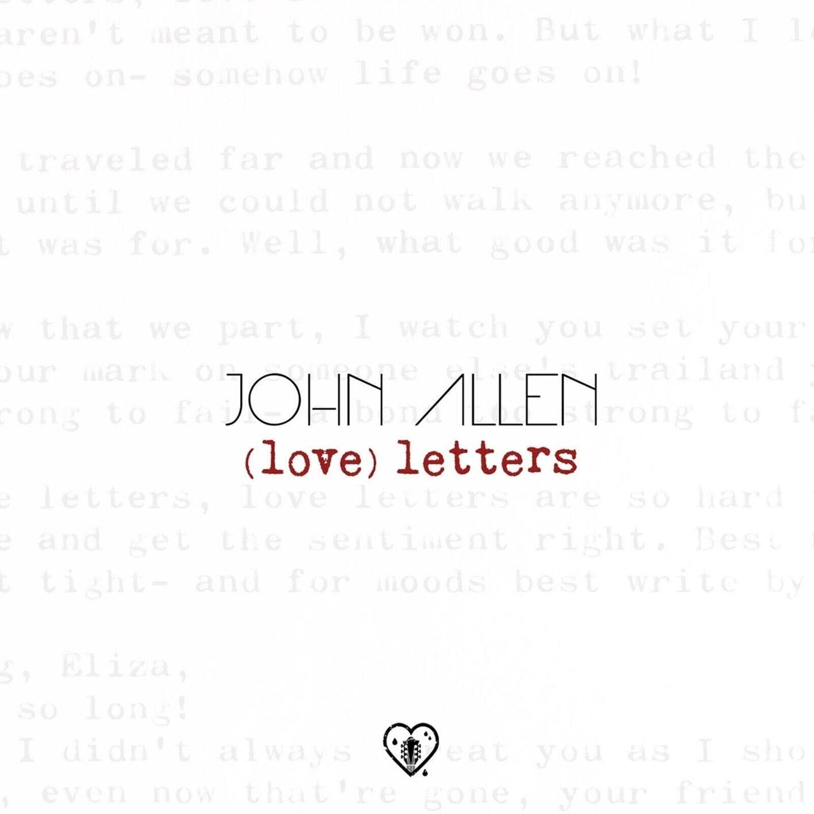 LP ploča John Allen - letters (White Label) (Special Edition) (LP)