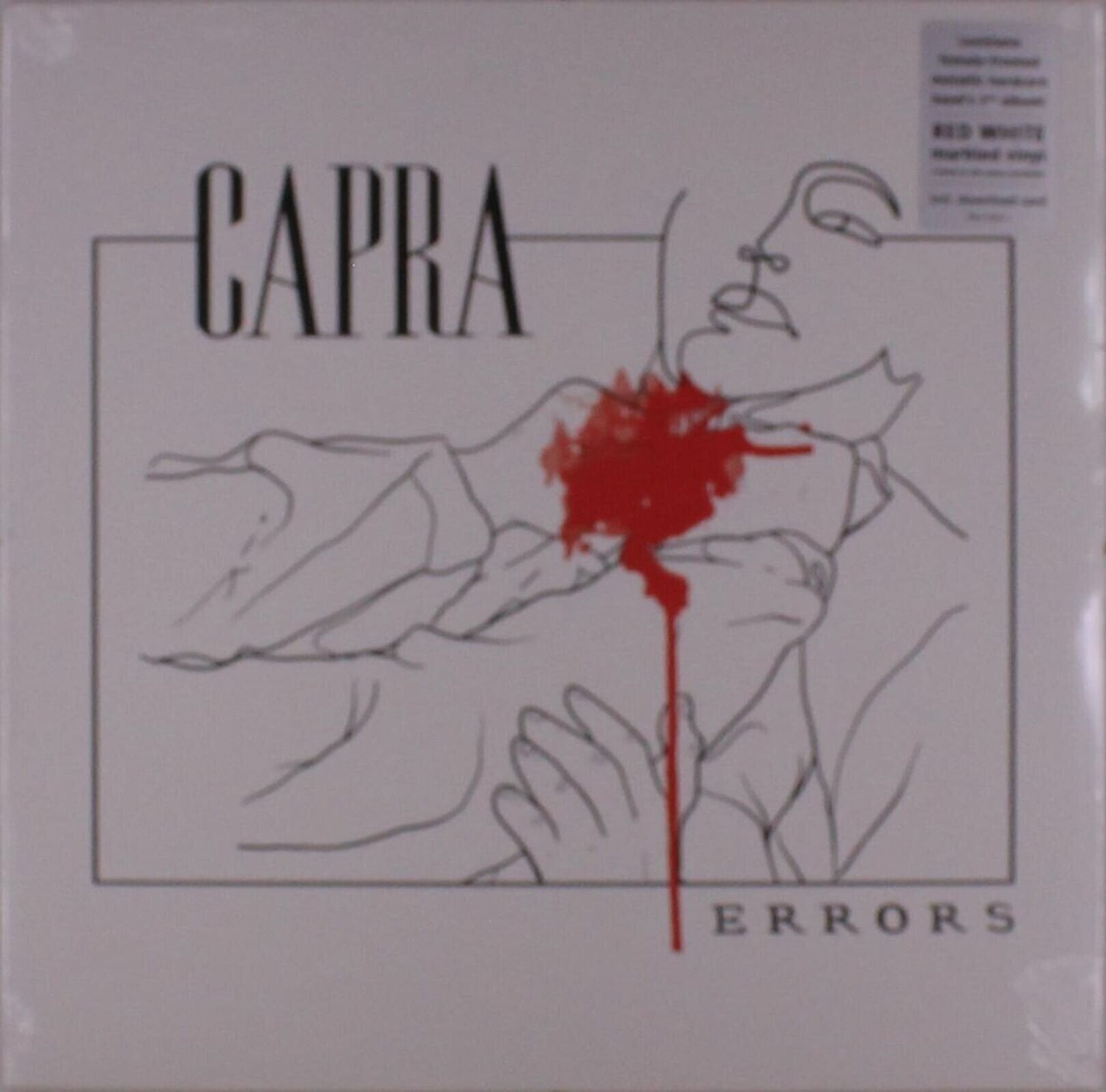 LP ploča Capra - Errors (Limited Edition) (Red/White Marble Coloured) (LP)