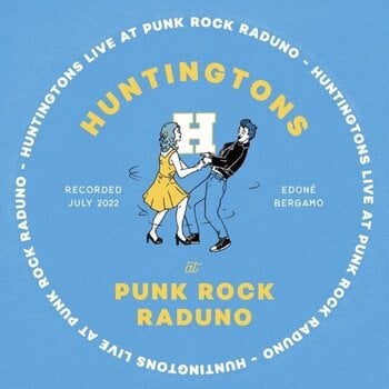 Vinyl Record Huntingtons - Huntingtons Live at Punk Rock Raduno (Limited Edition) (LP) - 1