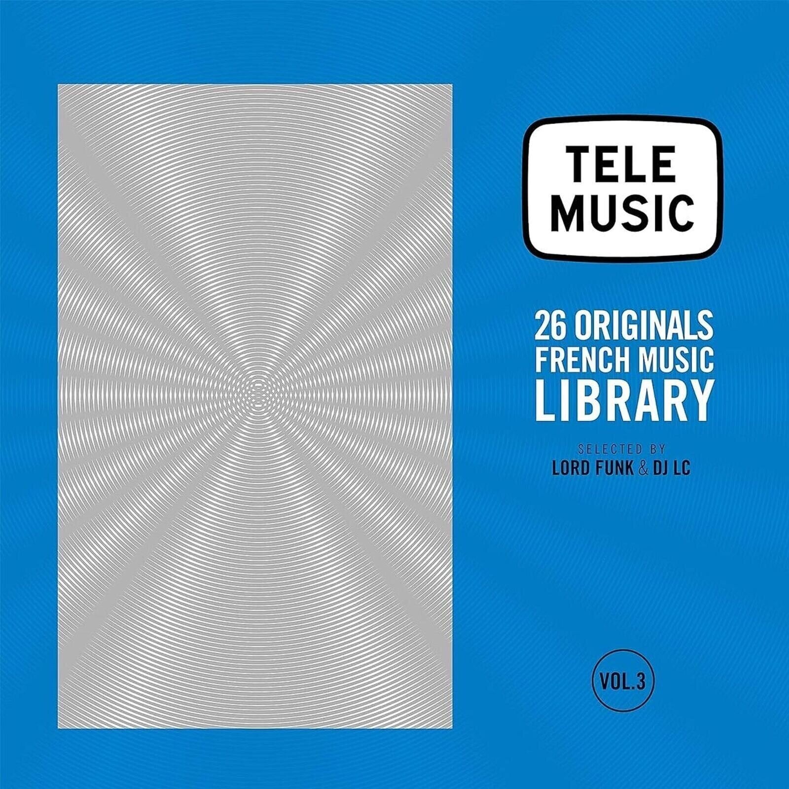 Vinylskiva Various Artists - Tele Music - 26 Originals French Music Library Vol 3 (2 LP)