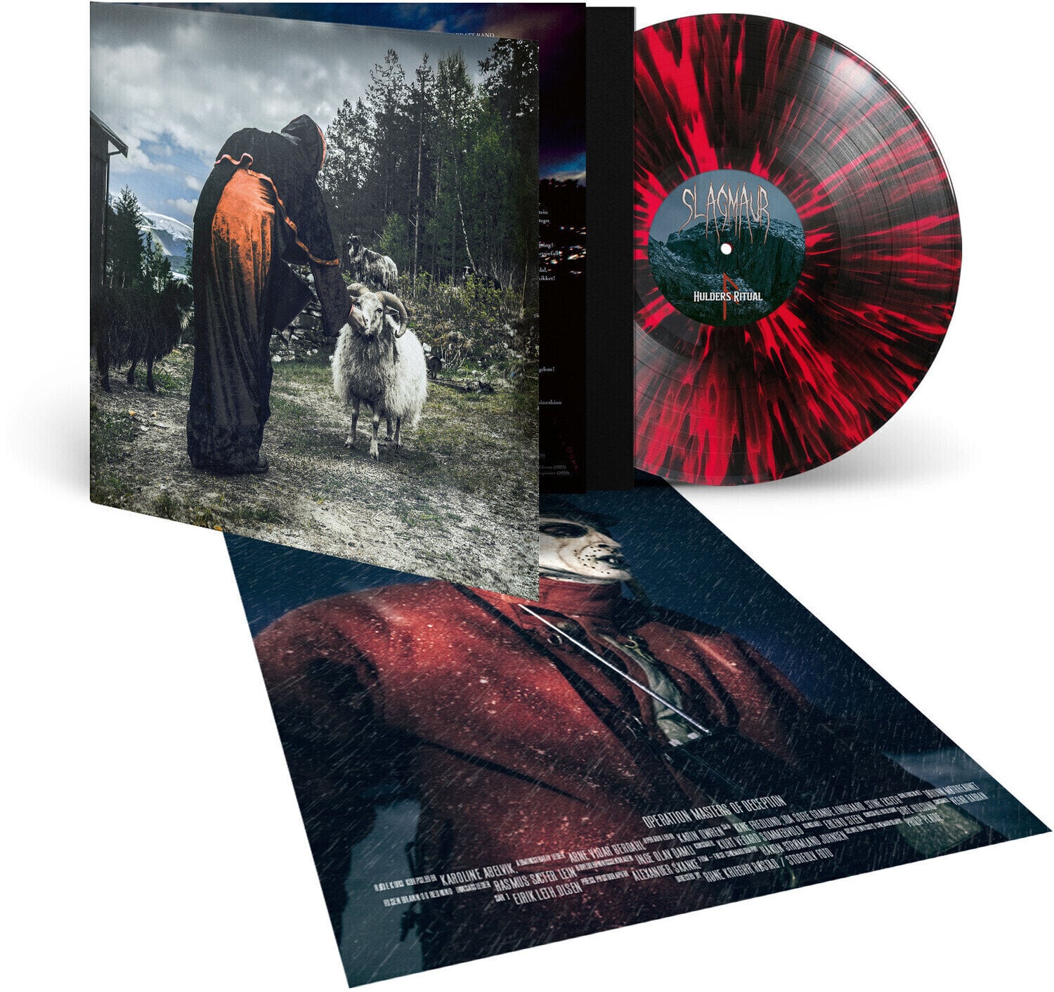 LP ploča Slagmaur - Hulders Ritual (Limited Edition) (Red with Black Splatter Coloured) (LP)