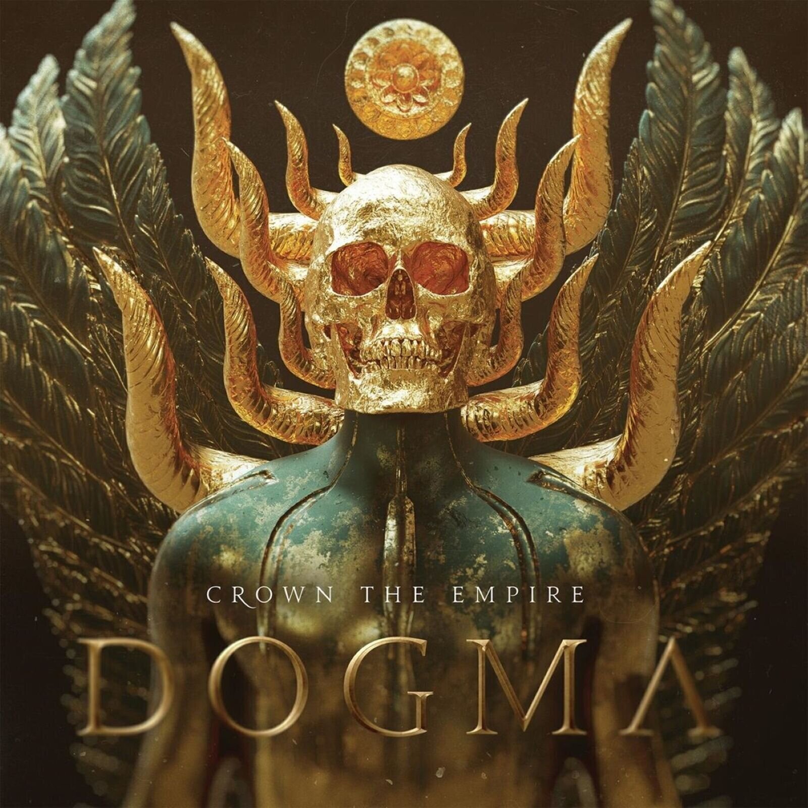 Disco de vinilo Crown The Empire - Dogma (Gold Coloured) (LP)