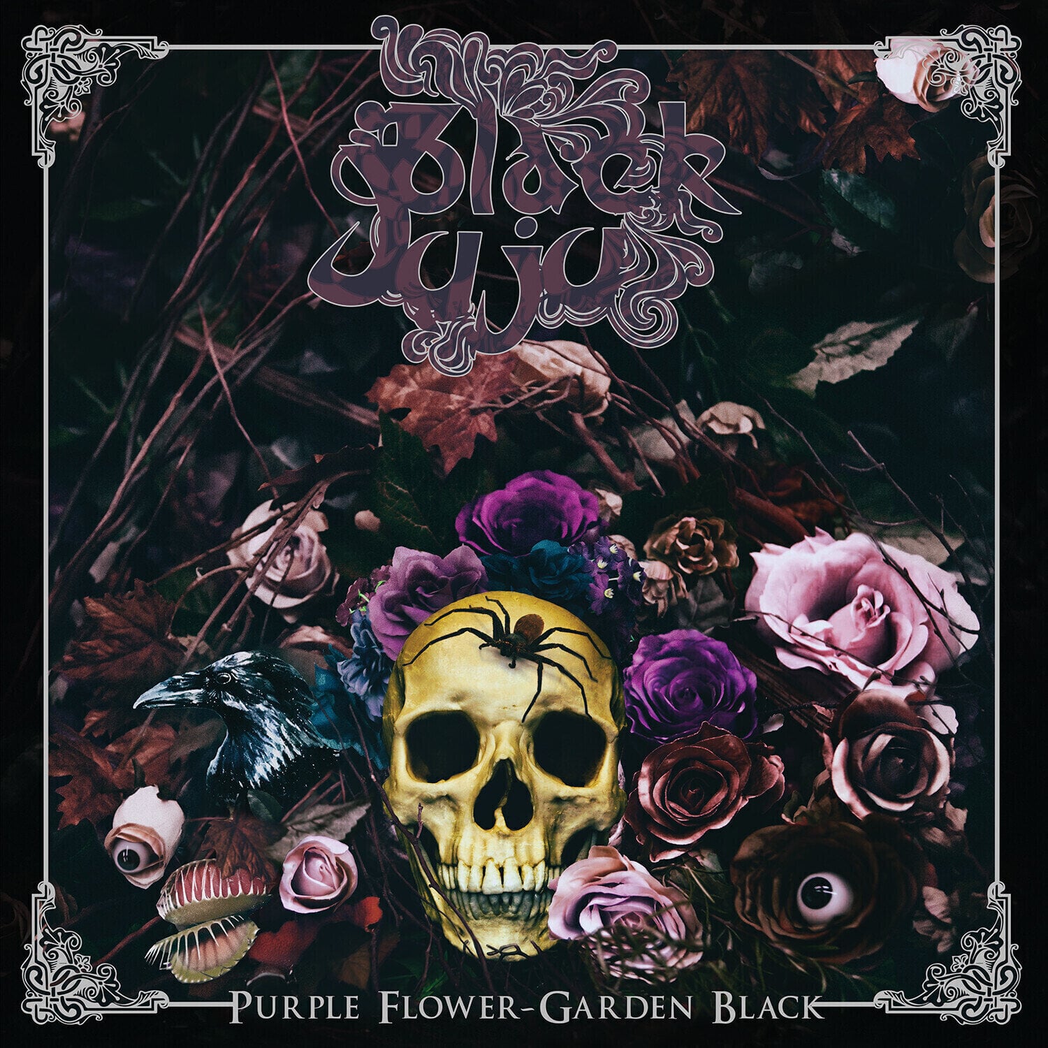 LP Black Juju - Purple Flower - Garden Black (LP)