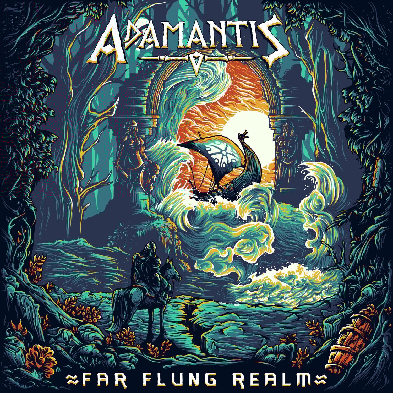 Disc de vinil Adamantis - Far Flung Realm (LP + 7")