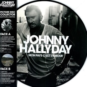 Грамофонна плоча Johnny Hallyday - Mon Pays C'est L'amour (Picture Disc) (LP) - 1